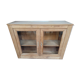 Buffet glazed solid wood Aérogommé antique