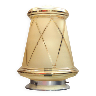 Lampe plafonnier art déco