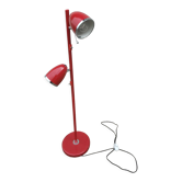 Red floor lamp