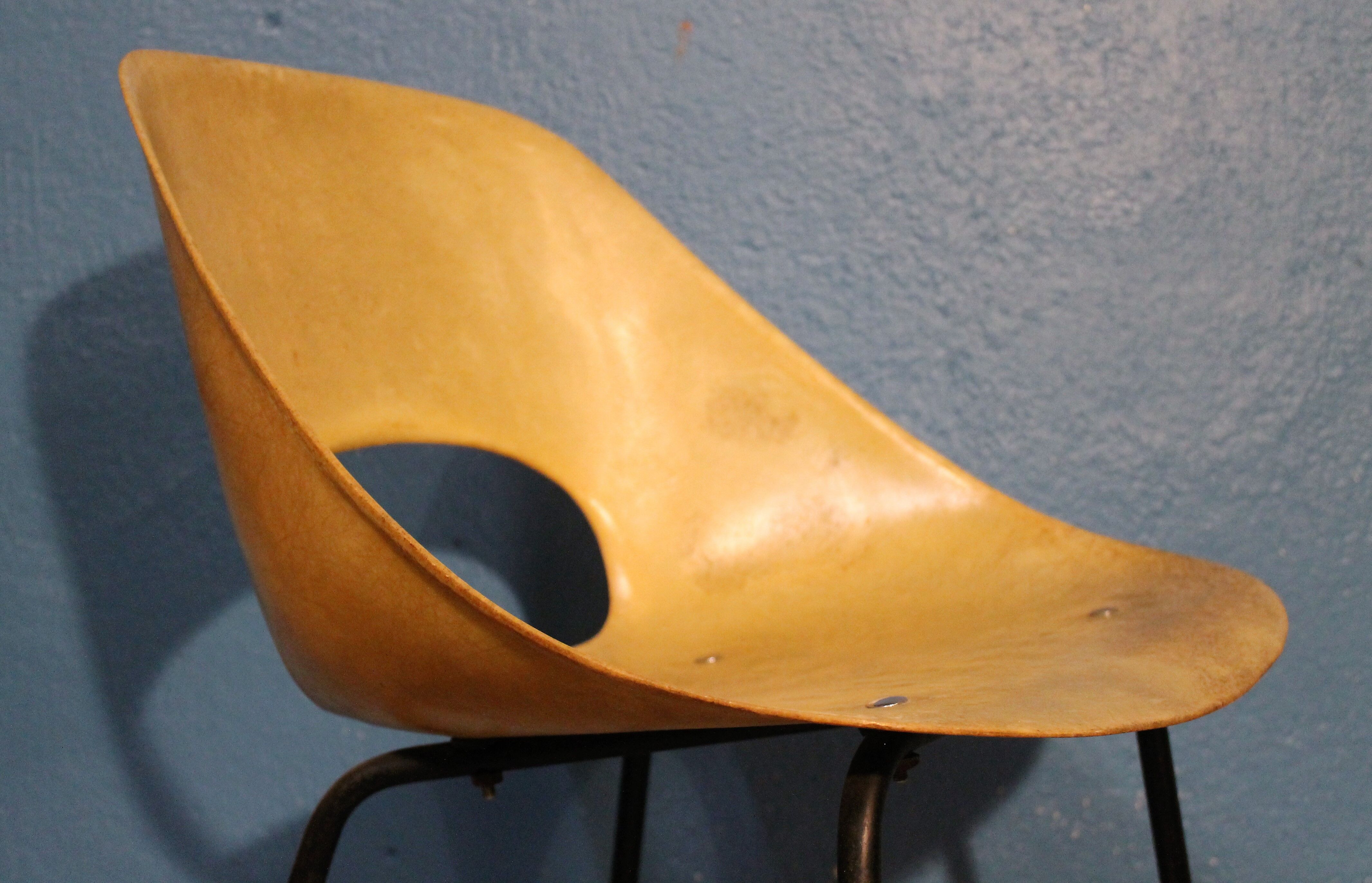 Chair "Tulipe" Guariche edition Steiner 1950s