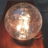 Planet Table Lamp Large Sphere from the German Space Age Mid-Century by Doria Leuchten, 1970s