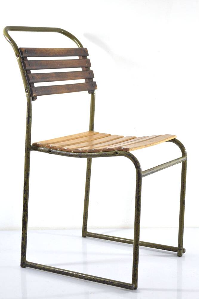 Vintage Patio / Veranda Chairs – Boijmans Museum, Rotterdam (11 Available)