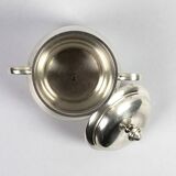 Christofle silver-plated sugar bowl – Bagatelle model (Gallia Collection)