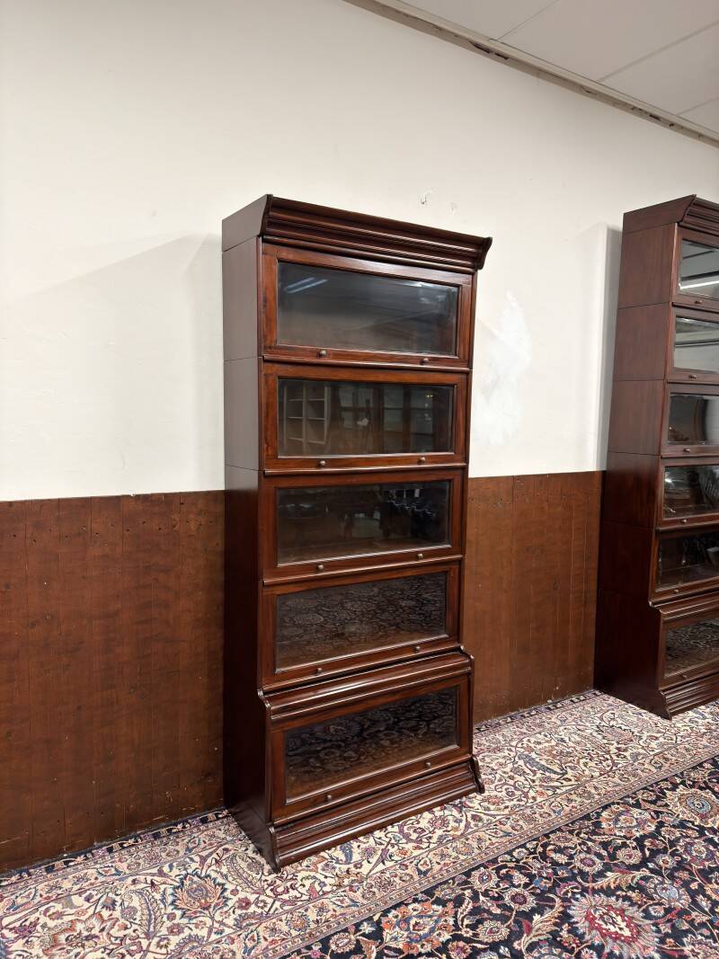 Classic English Globe Wernicke Bookcase