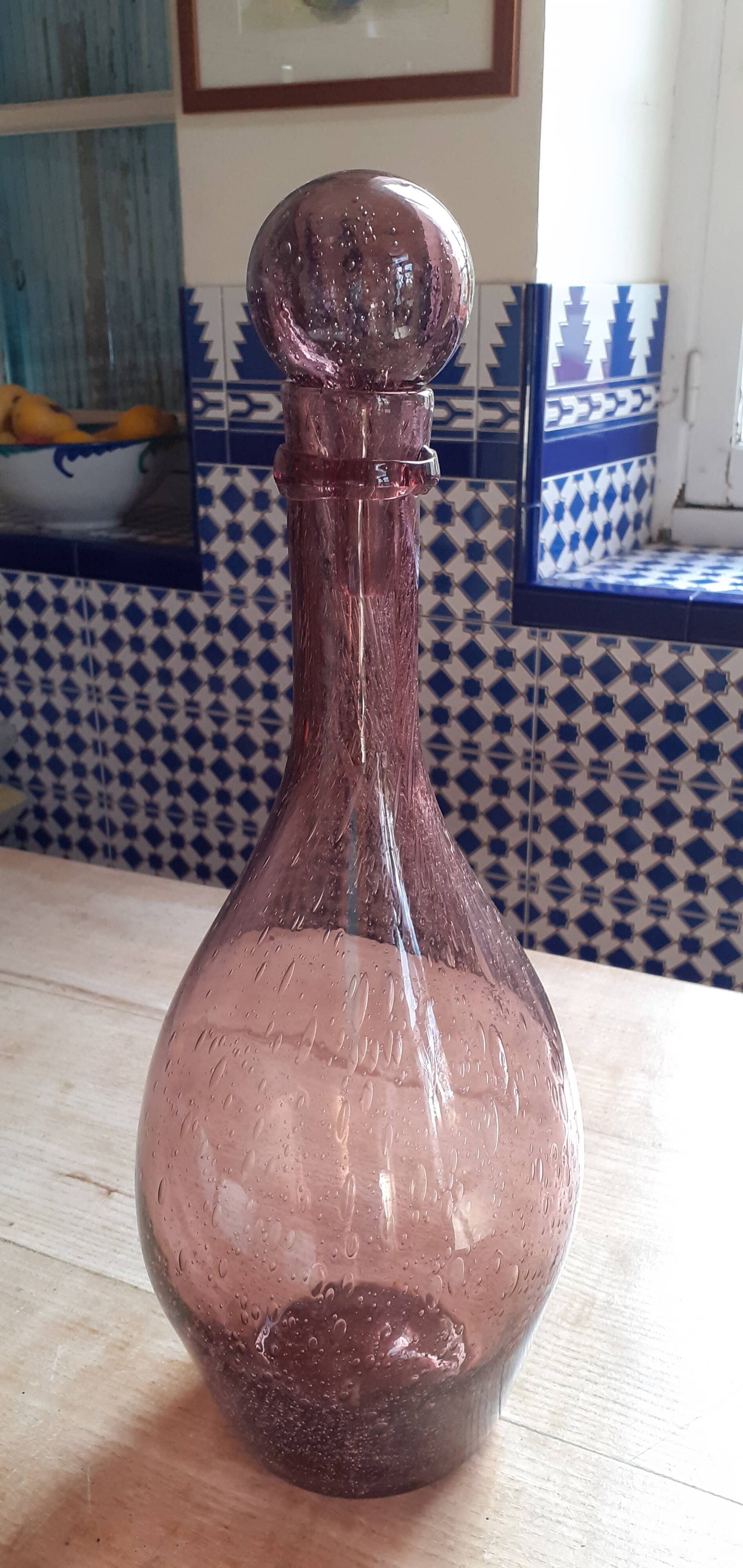 Old Ventrue Biot glass bottle