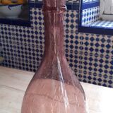 Bouteille verre Biot ventrue ancienne