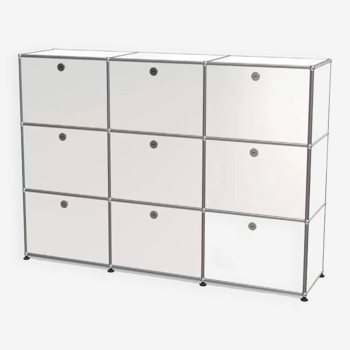 Usm 9-box white furniture – used
