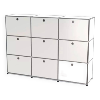 Usm 9-box white furniture – used