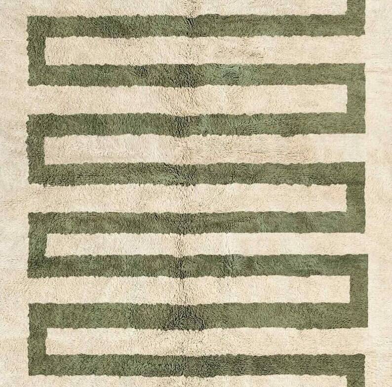 Moroccan Berber wool rug, 250cm x 150cm