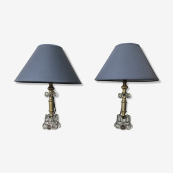 Pair of 60s bedside lamps
