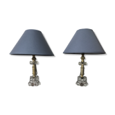 Pair of 60s bedside lamps