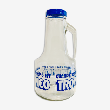 Pichet tropico bleu années 60-retro-vintage-cuisine