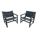 Paire de fauteuils safari Hyllinge Møbler