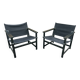 Paire de fauteuils safari Hyllinge Møbler