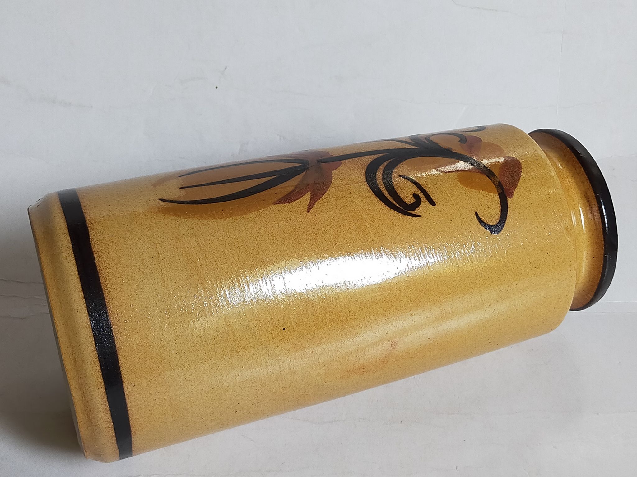 Vase céramique allemande scheurich west-germany modèle n°201 années 70