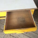 Yellow kitchen table