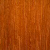 Highboard in teak wood with grooved doors,