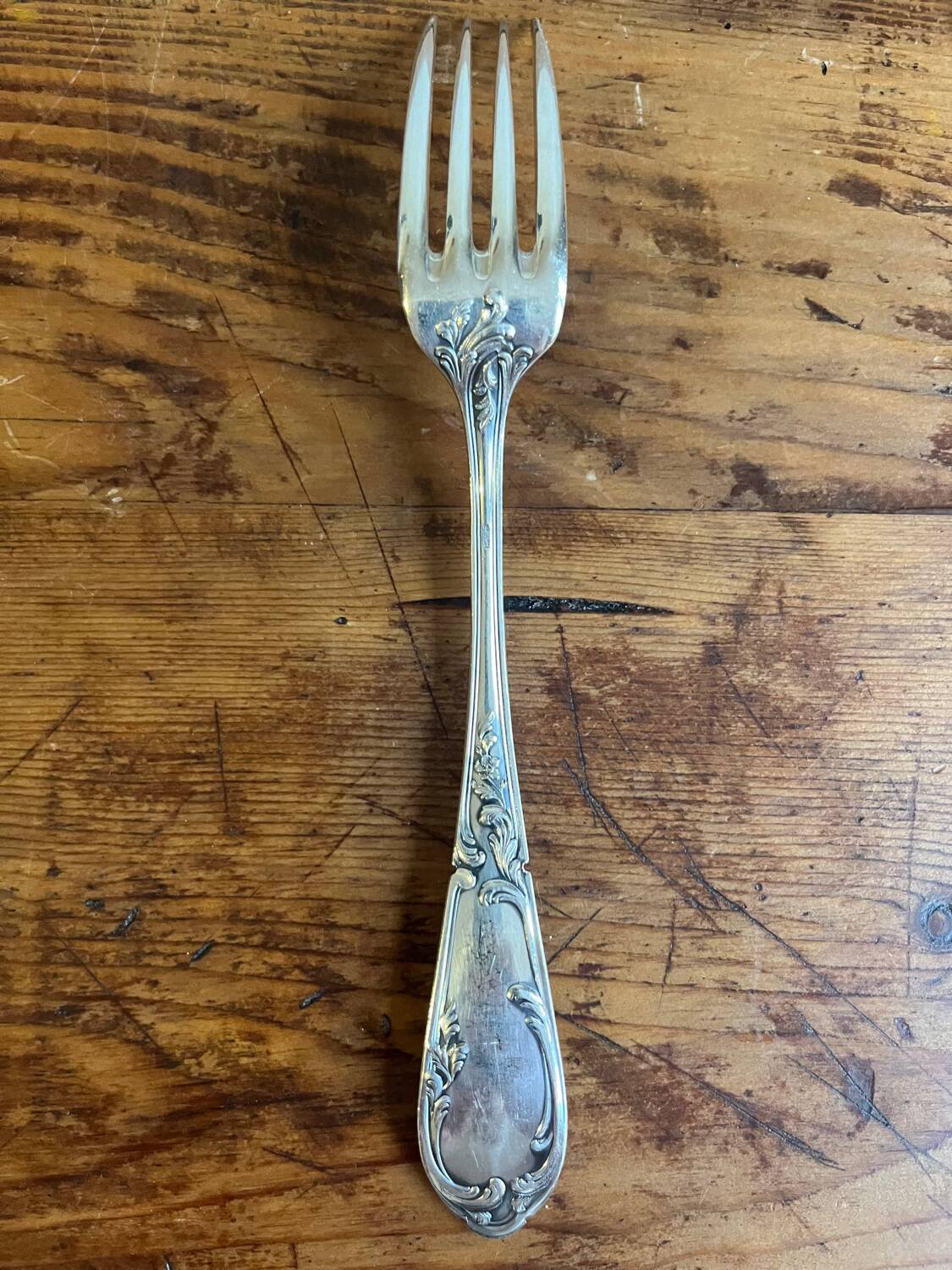 Complete housewife for 12 guests sfam silver metal hallmark 100