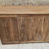 Ancien vaisselier en teck birman