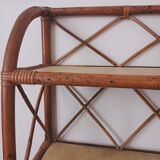 Rattan shelf