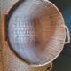 Vintage rattan basket