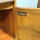 Mid-century retro vintage teak telephone seat by Nathan 1960–1970