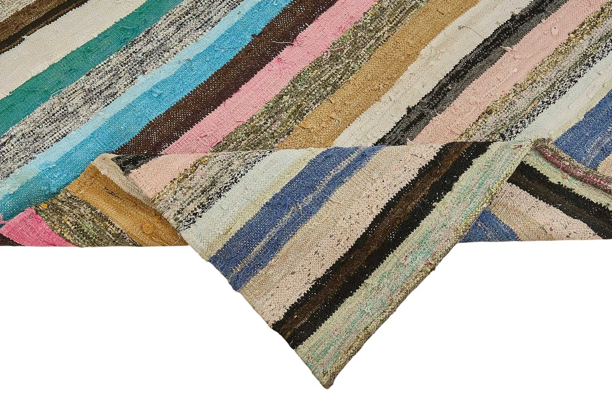 Turkish Handwoven Flatweave Chaput Kilim 152 cm x 254 cm