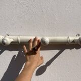 White wooden coat rack / coat hook