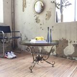 Brass coffee table by Petitot