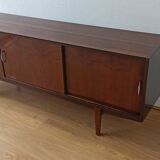 Modernist long sideboard of the 1970s