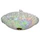 Vintage multicolour rainbow Murano glass ceiling light, 1970s