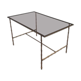 Table d'appoint avec pieds en faux bambou, 1962