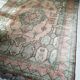 Afghan rug in pastel colors