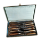 12 couteaux manches en corne