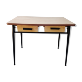Bureau formica et métal 60's