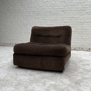 3 amantas in brown corduroy by Mario Belinni for B&B Italia