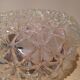 Cast glass ceiling lamp years 1960
