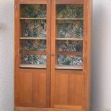 Armoire vitrée d’école primaire 1950