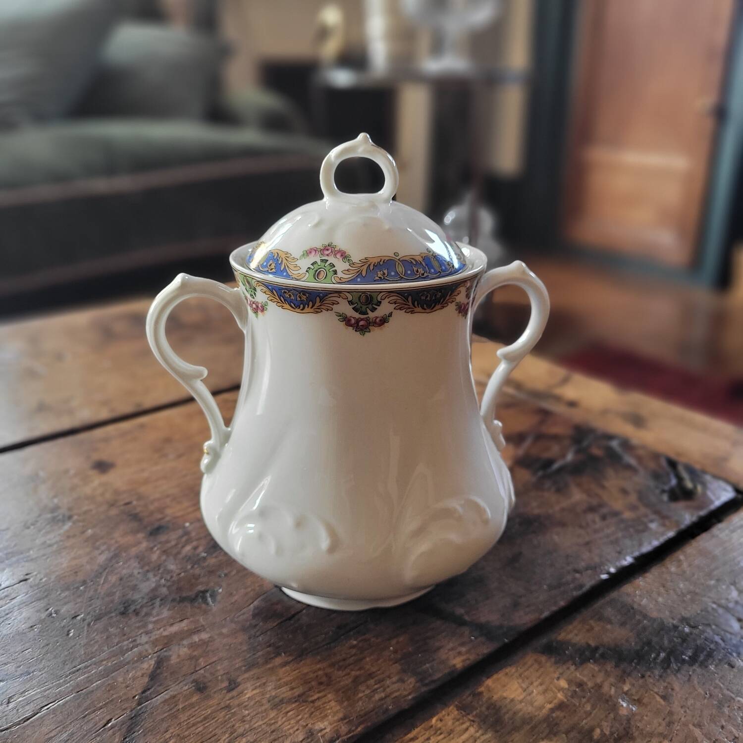 Bernardaud Limoges Sugar Bowl B & Cie – Circa 1900-1920