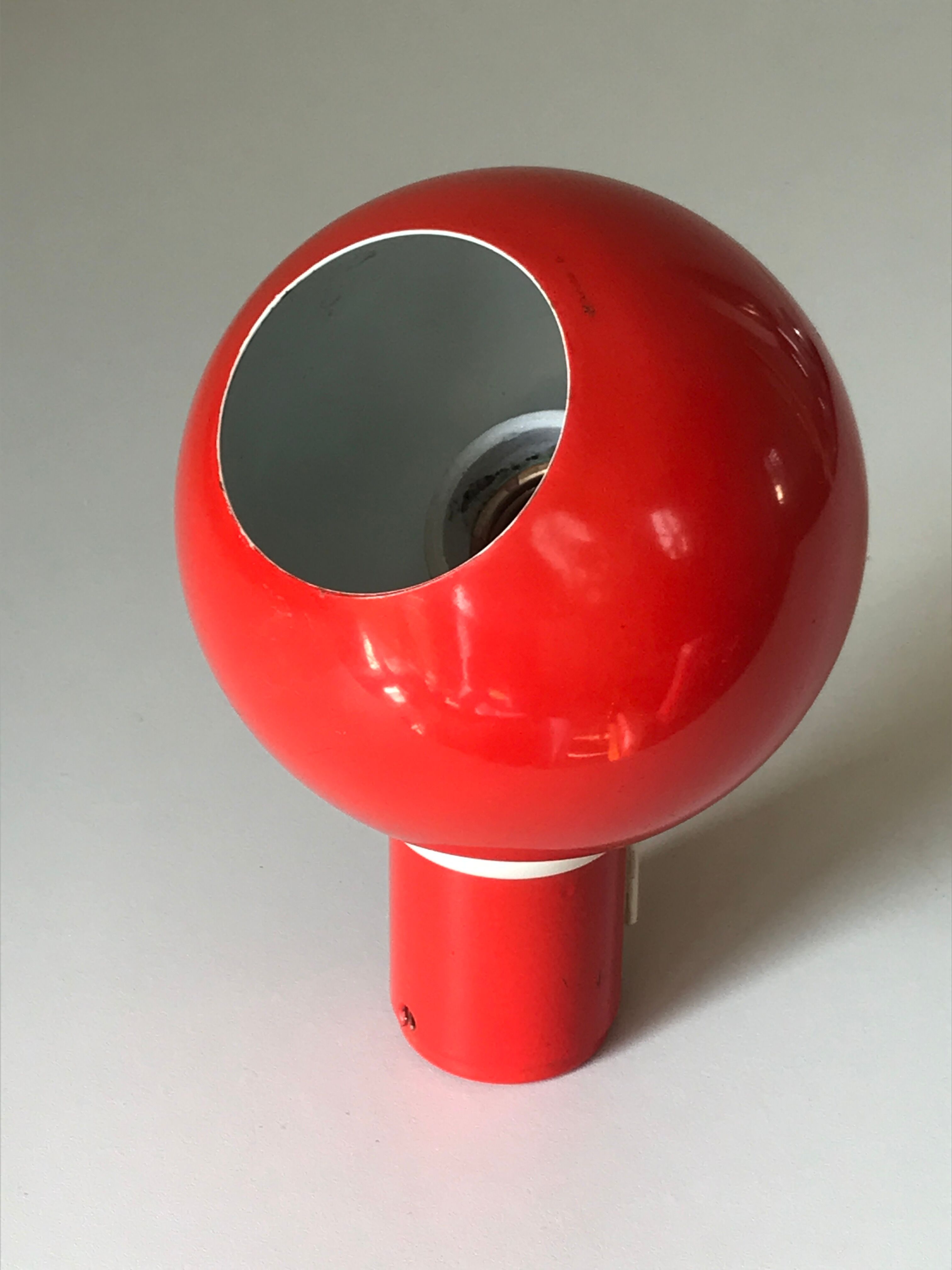 Wall lamp eye ball design 1970