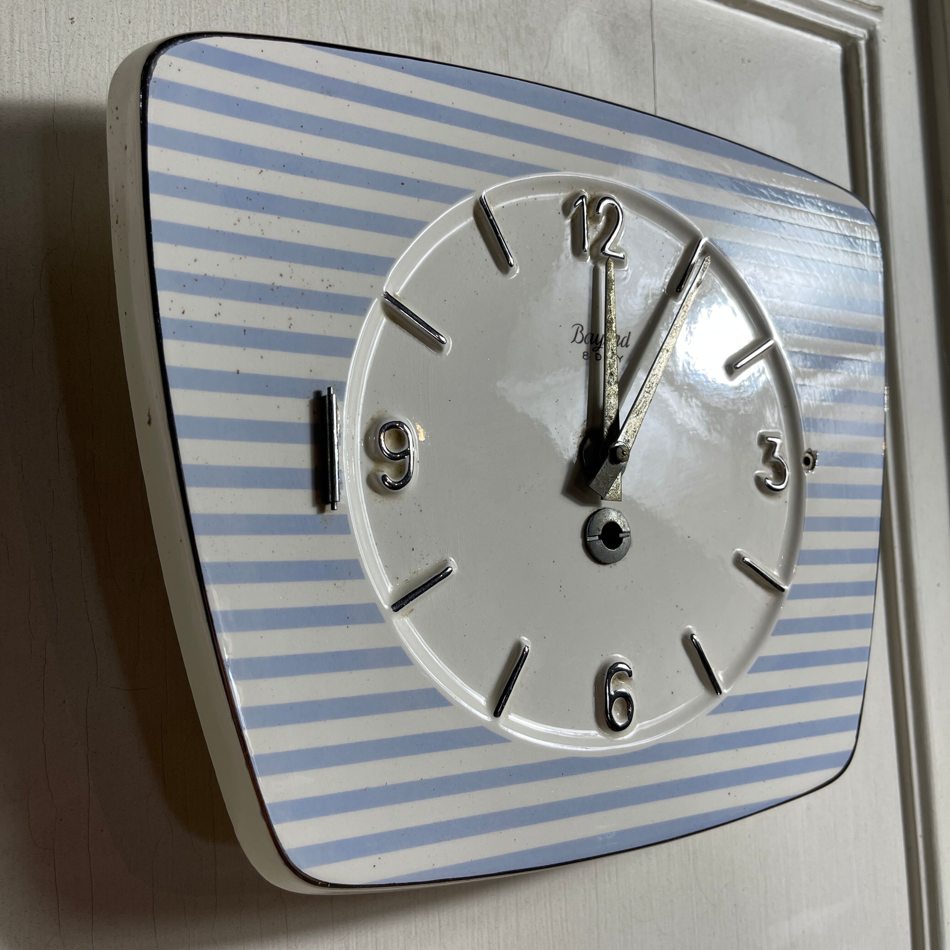 Vintage bayard ceramic clock