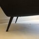 Armchair 60s black skai
