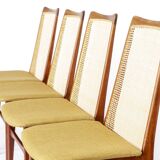Set 4 Dining Chairs 1960s by Wilhelm Benze GmbH, Germany