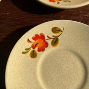 Vintage coffee service, Bergen model of the Faïences de Saint Amand