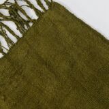 5x7 Shades Of Green Vintage Kilim Rug, 143x220Cm