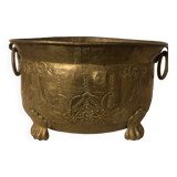 Brass planter