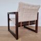 Scandinavian safari armchair by Karin Mobring, 1980s / never used
