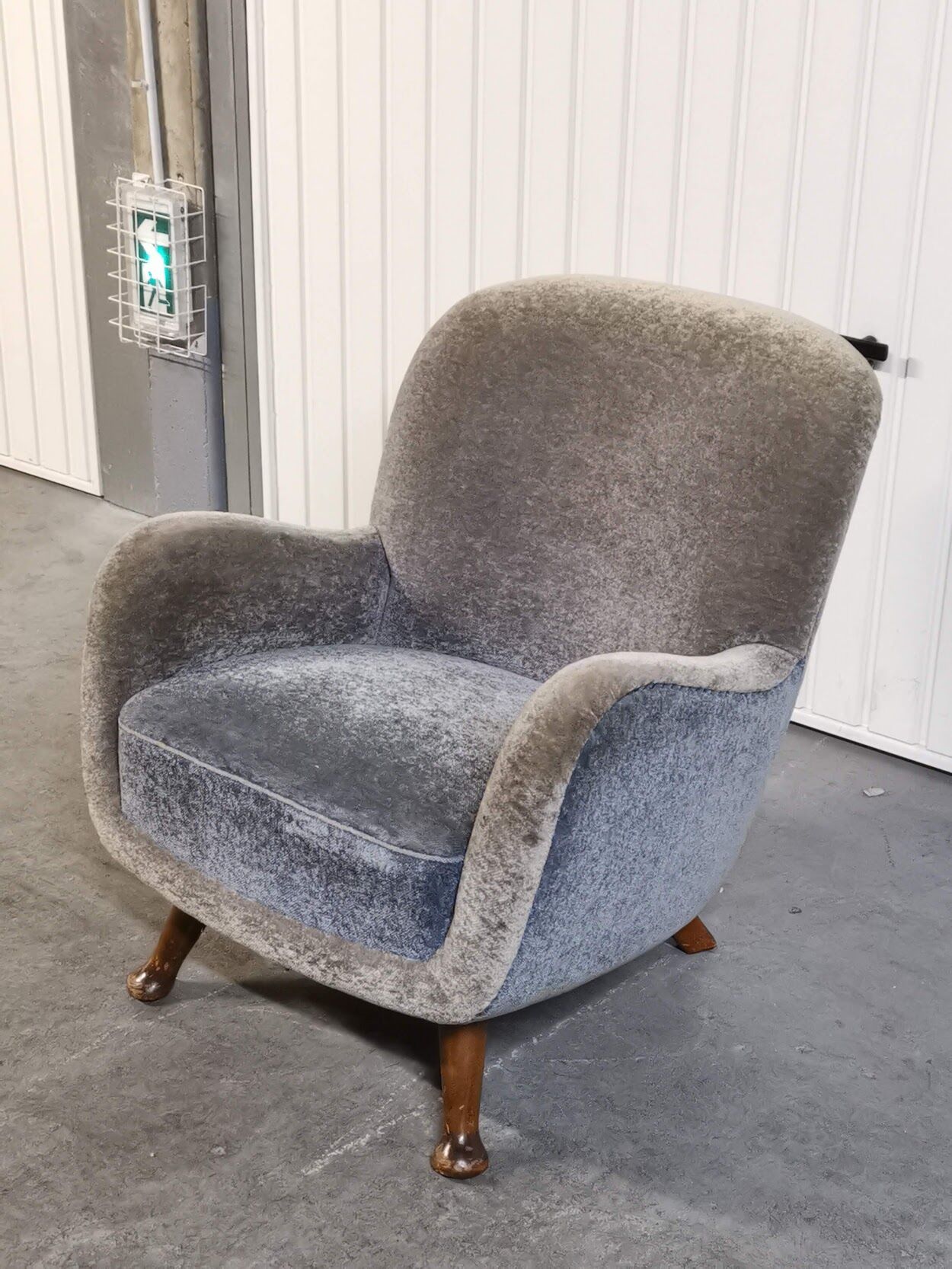 Teddy chair of ebeniste Berga Mobler rare