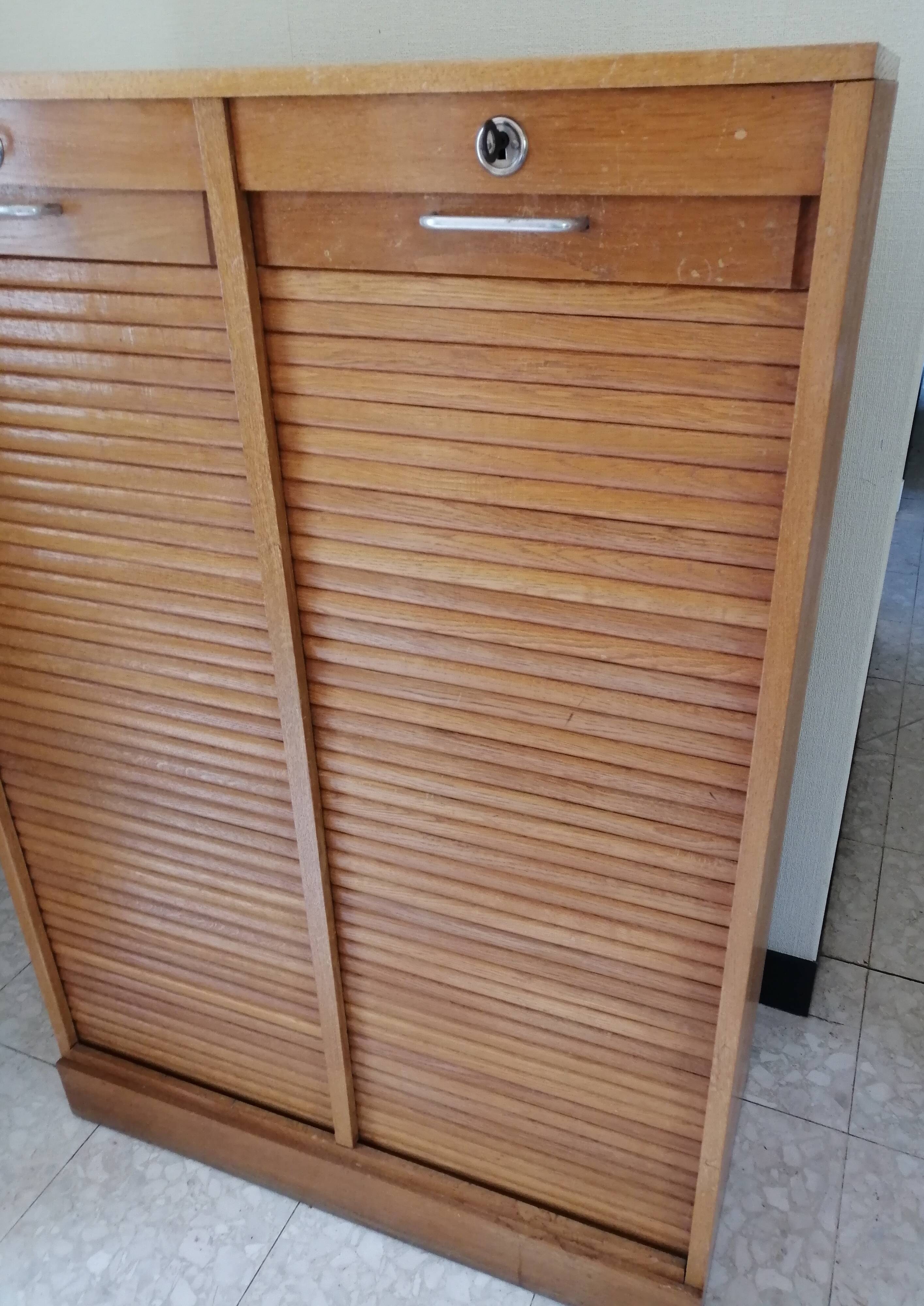 Furniture double curtain binder 60s/70s