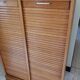 Meuble classeur double rideaux années 60/70